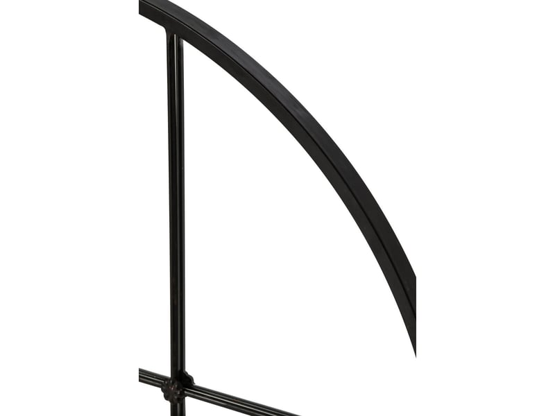 Miroir mural arche antique orson 106cm noir  - Conforama D