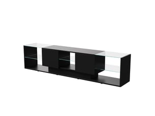 Meuble tv coloris noir
