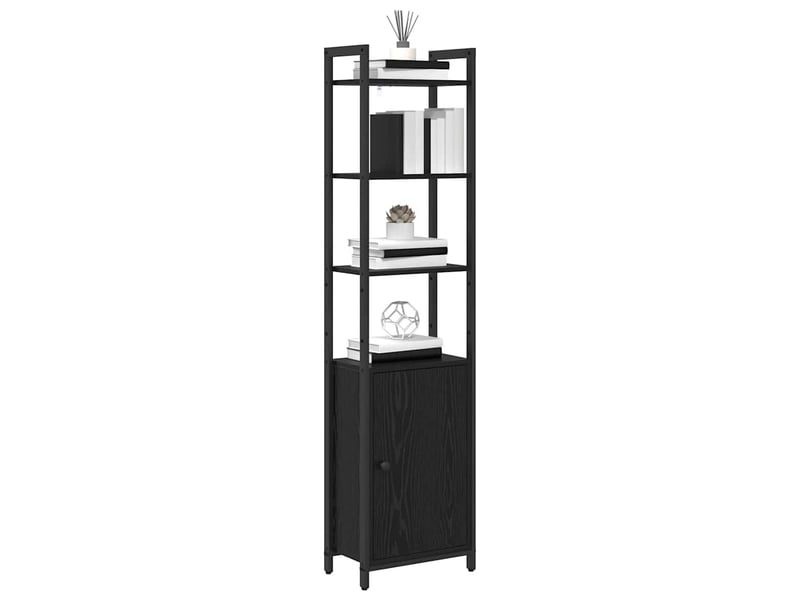  Bibliothèque 6 niveaux, armoire à livres 40 x 24 x 161 cm bois d'ingénierie shl2809  - Conforama C