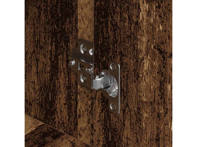 Buffet - bahut - meuble de rangement bois ancien 60 x 31 x 84 cm bois d'ingénierie - Conforama E
