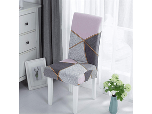 Housses de chaises de salle à manger, housses de chaises imprimées patchwork, housses de chaises élastiques lavables, décorations de mariage, style h, multicolore