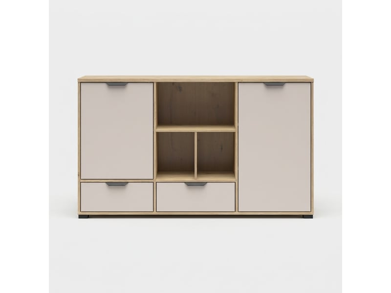  Buffet de salon chuck avec 2 portes et 2 tiroirs  - Conforama A