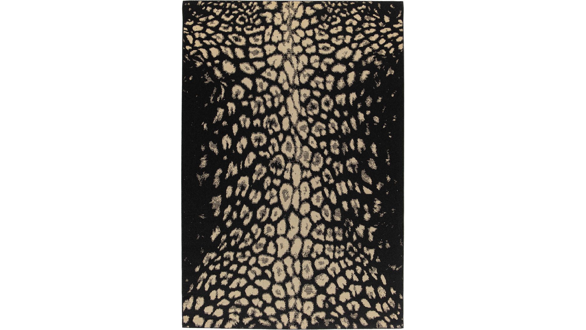 TAPIS 150X200 CM ALIX noir Conforama