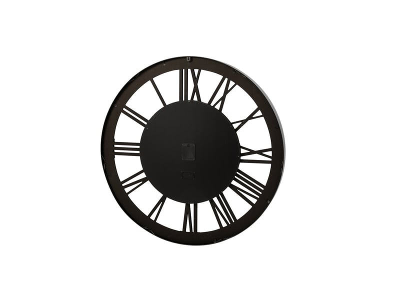  Horloge murale en métal cyril 110cm noir  - Conforama B