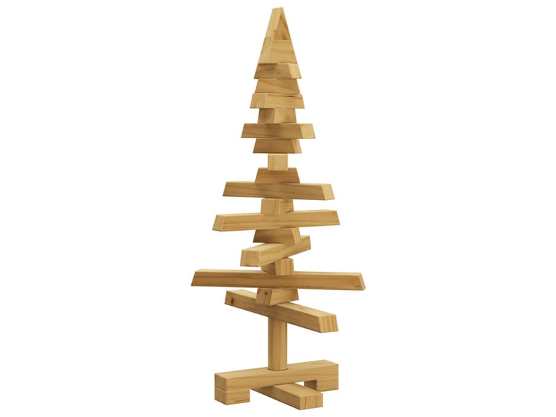  Sapin de noël - arbre de noël en bois kotka bois de pin massif  - Conforama A