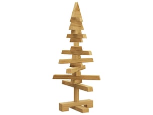 Sapin de noël - arbre de noël en bois kotka bois de pin massif