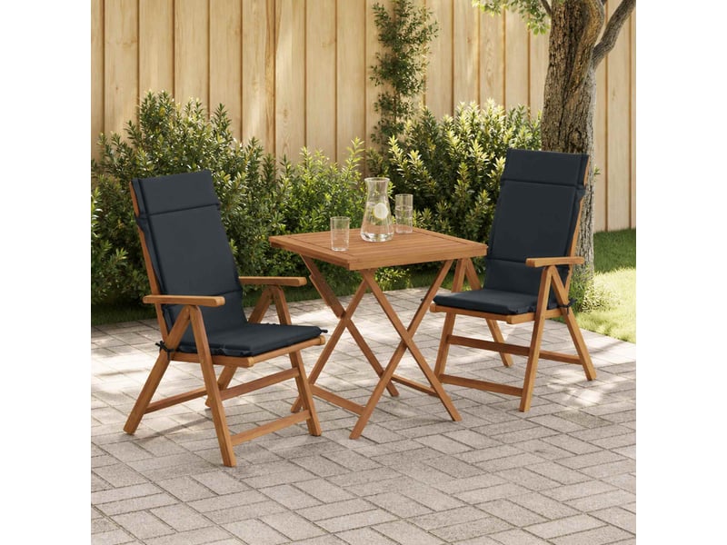  Lot de 2 coussins de chaise à dossier haut gemert cf59263  - Conforama B