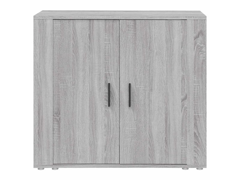  Buffet - bahut - meuble de rangement sonoma gris 80x33x70 cm bois d'ingénierie  - Conforama C