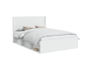 Lit 2 places 120x190cm    coloris blanc