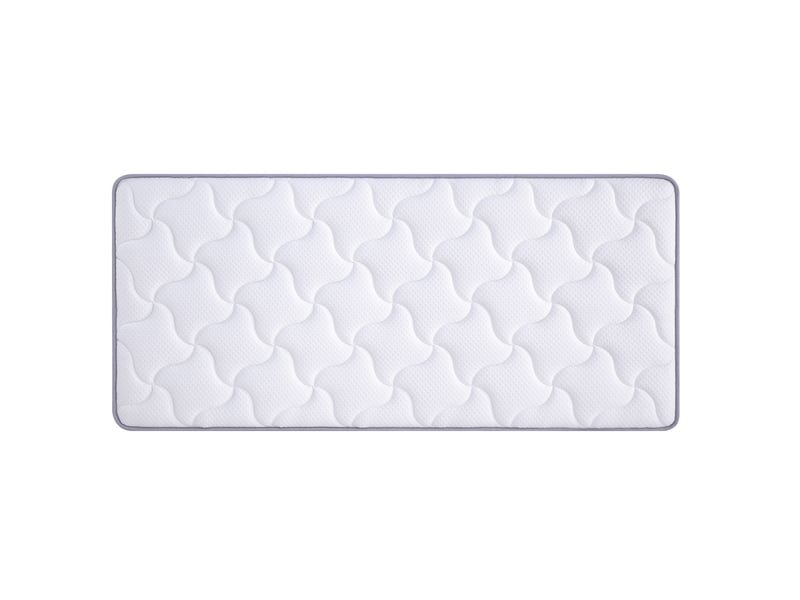  Matelas à ressorts ensachés 7 zones 140x200x10 cm – blanc – soutien ferme h3, mousse mémoire d'appoint  - Conforama B