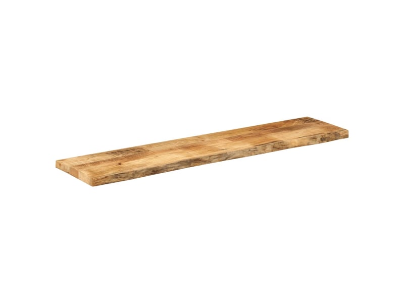  Vidaxl dessus de table 180x40x3,8cm bord vif bois massif manguier brut  - Conforama A