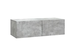Meuble tv coloris gris 98 cm <strong></strong>  <strong></strong>