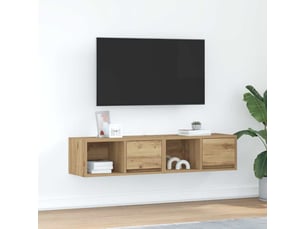 Meuble tv coloris bois clair  <strong></strong>  <strong></strong>