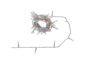 Guirlande lumineuse d'extérieur 5 m 67 led fil transparent 13 fonctions avec minuteur sur secteur