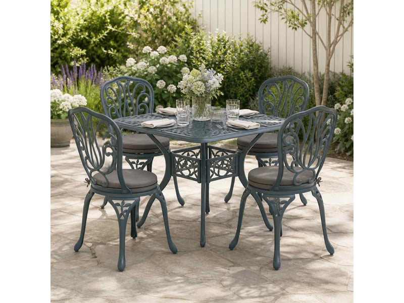 Lot de 4 coussins de siège, coussins d'assise soest 100 % polyester cf60288 - Conforama B