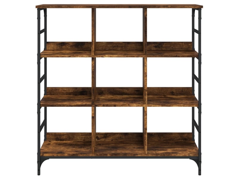  Buffet - bahut - meuble de rangement chêne fumé 102x32x103,5 cm bois d'ingénierie  - Conforama D