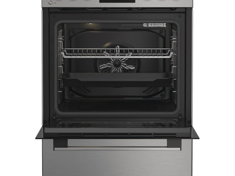  Whirlpool - cuisinière inox vitrocéramique 60 cm - w6v8lcsx  - Conforama C