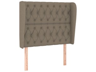 Tete de lit A poser largeur 93 cm taupe