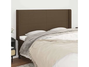 Tete de lit A poser largeur 163 cm marron