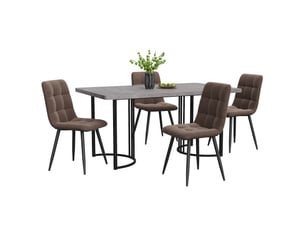 Ensemble table rectangulaire  4 chaise(s)  <strong>MODENUIT </strong> <strong></strong> 
