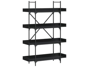 Bibliotheque coloris  noir  <strong></strong> <strong></strong> - 100 cm x 145.5 cm
