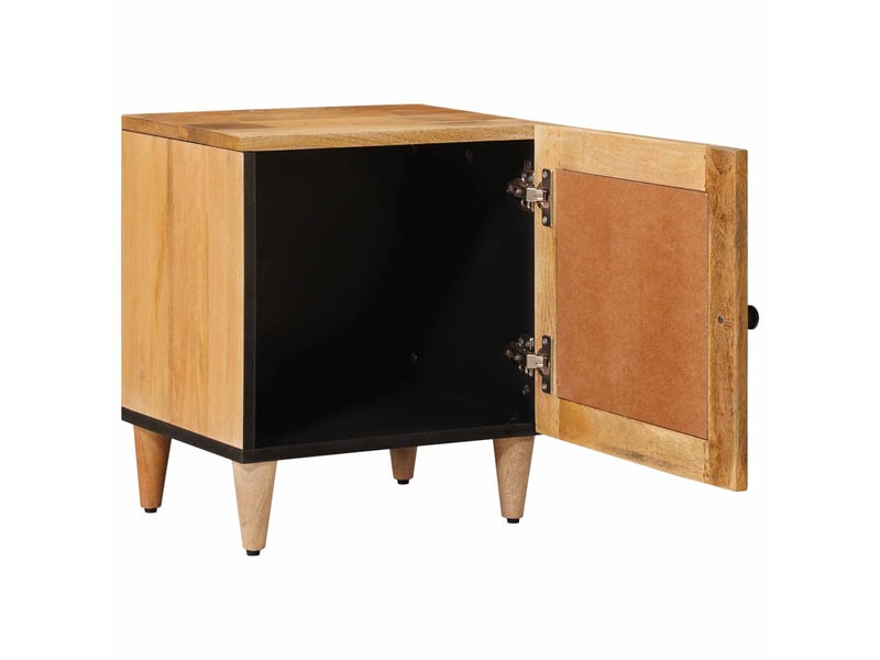  Table de chevet 2 pièces naturel 40 x 33,5 x 46 cm  - Conforama A