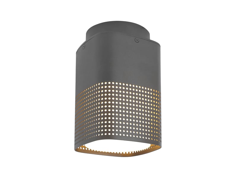  Plafonnier sidara aluminium seaside anthracite , h. 19 - ip54 - e27 nordlux extérieur 2618406250 - Conforama A
