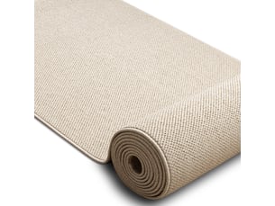 Tapis de couloir casablanca loom crème, bouclé, doux intérieur et extérieur 100 cm 100x480 cm