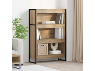 Bibliotheque coloris bois clair <strong></strong> <strong></strong> - 80 cm x 121 cm