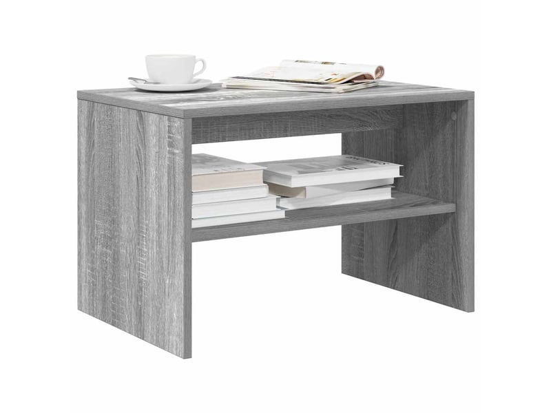  Meuble tv - banc tv - meuble de rangement sonoma gris 60x40x40 cm bois d'ingénierie  - Conforama B