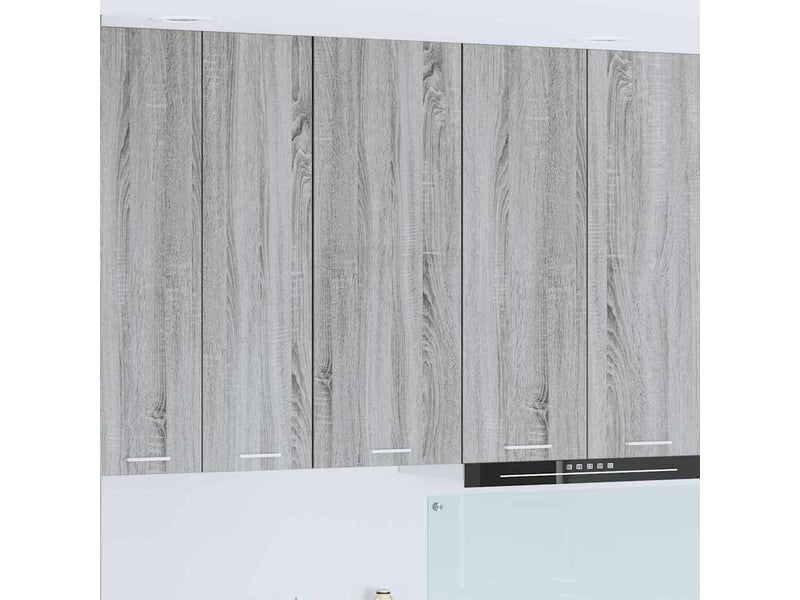 Meuble de rangement, armoire suspendue gris sonoma 40x31x100cm shl3926  - Conforama B