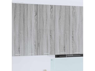 Meuble de rangement, armoire suspendue gris sonoma 40x31x100cm shl3926
