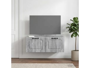 Meuble tv coloris gris 78.5 cm