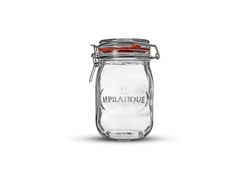  Bocaux à armature en verre 1l ø85 mm pack de 6 AACBE62381 - Conforama A