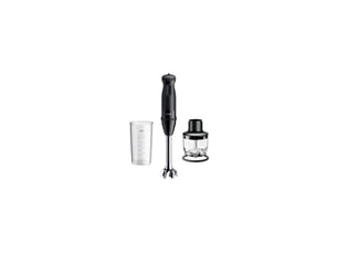 Braun multiquick 3 mq30201m 0,6 l mélangeur par immersion 900 w noir, acier satin
