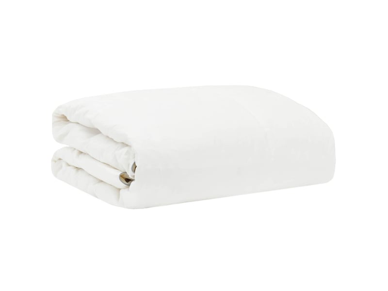  Couette - duvet 140x220 cm été 200 gsm laine australienne blanc  - Conforama C