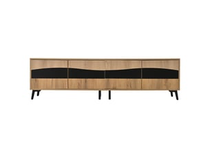 Meuble tv coloris naturel 180 cm PANGIVO