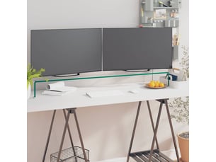 Meuble tv coloris transparent 110 cm <strong></strong>  <strong></strong>