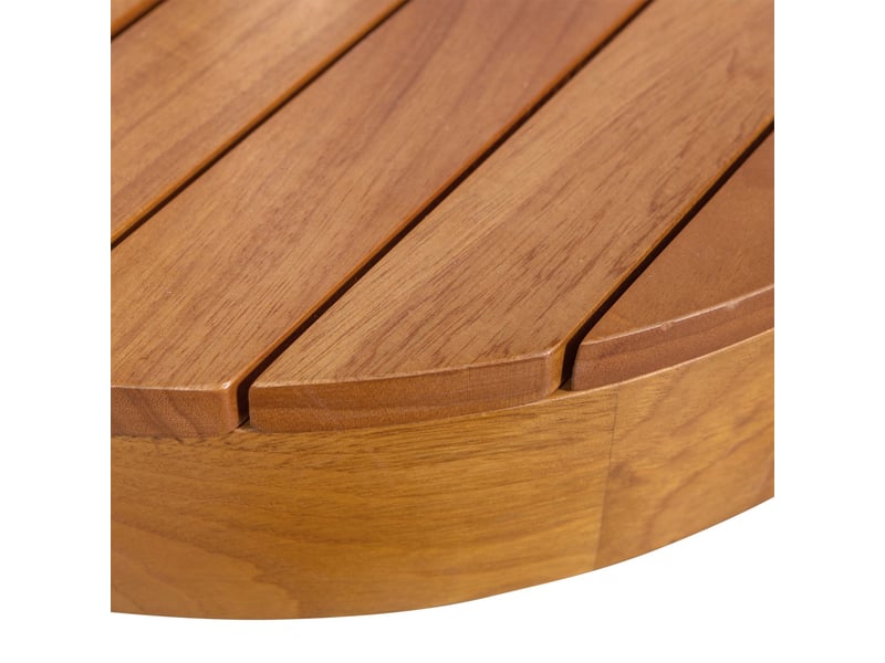 Pied de parasol 49x49x37 cm en bois  - Conforama D