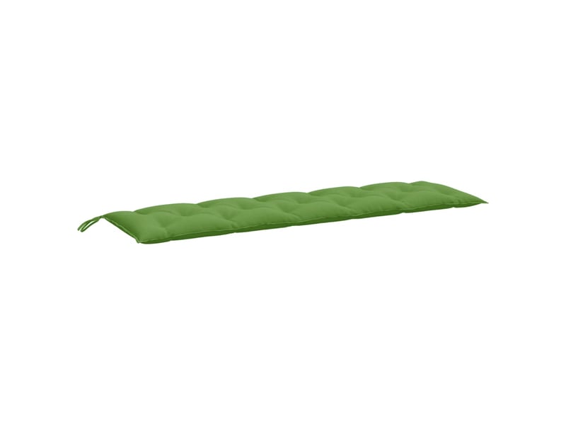  Coussin de banc de jardin, coussin d'assise vert mélangé 180x50x7 cm tissu cf52876  - Conforama A