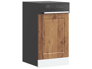 Panneau de lave-vaisselle vieux bois 45x1,5x57cm