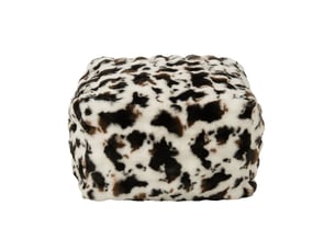 Pouf / repose pied PARIS PRIX blanc