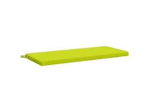 Coussin de banc, coussin d'assise, coussin de canapé soest 100 % polyester vert vif. 120 x 50 x 5 cm cf53748