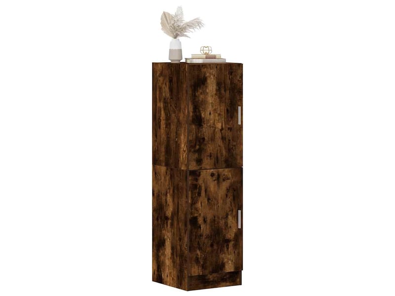  Meuble de rangement, armoire de cuisine chêne fumé 38x41,5x131,5cm bois ingénierie  - Conforama B