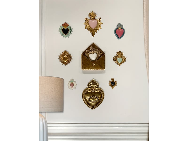  Déco murale lettre doré 17.5x3.5x20.5cm  - Conforama E