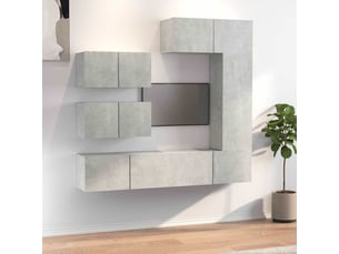 Meuble tv coloris gris 80 cm <strong></strong>  <strong></strong>
