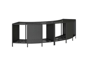 Etagère 78 cm coloris noir  