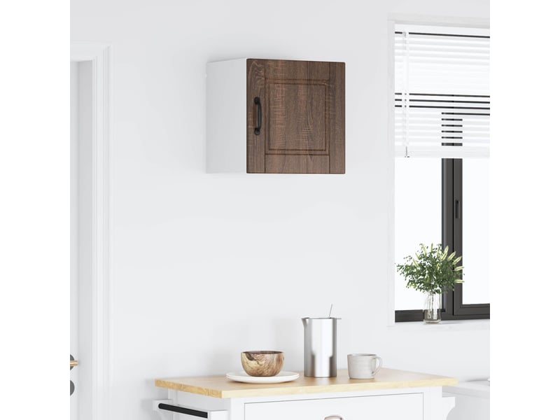 Armoire de cuisine chêne brun 40x31x40cm bois d'ingénierie shl1105 - Conforama D