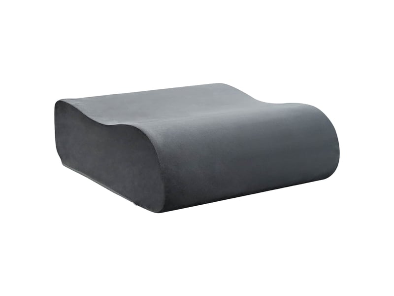 Coussin d'assise, coussin pour chaisecanapé uni gris 40 x 40 x 13 cm mousse pu cf51529 - Conforama A