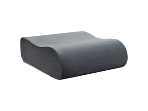 Coussin d'assise, coussin pour chaisecanapé uni gris 40 x 40 x 13 cm mousse pu cf51529